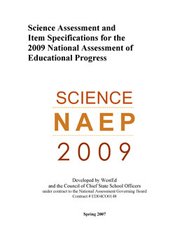 2009 Science Specifications